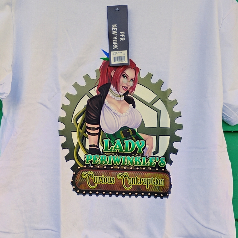 White Graphic Short Sleeve Tee